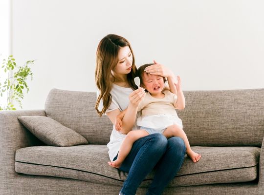 腸活　こどもの発熱　対処法　受診のタイミング