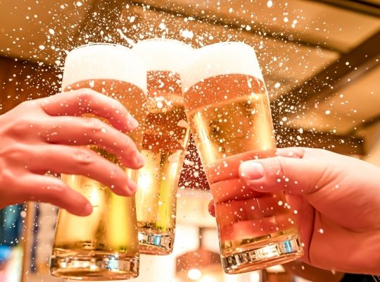 腸活　飲み会　アルコール　ダイエット